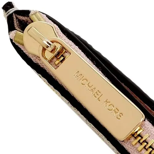 Vista 6 de Michael Kors Jet Set - Estuche para tarjetas con cremallera superior cartera para monedas color marrón Marrón Jet Set Travel
