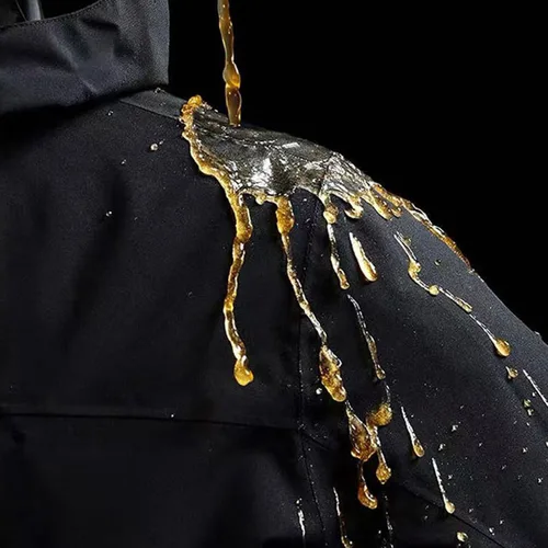 Vista 4 de Chaqueta de nieve ligera e impermeable para hombre, rompevientos cálidos, con capucha, de secado rápido, ropa exterior de viaje