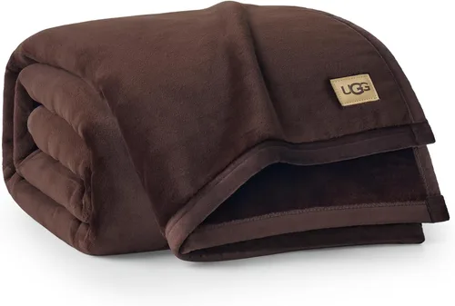 Vista 67 de UGG Coco - Manta acogedora para sofá y cama, 50 x 70 pulgadas, color negro (tinta)