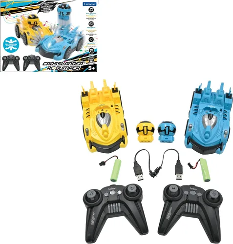 Vista 27 de LEXiBOOK - Crosslander Luminous Terrain Car, control remoto de muñeca, recargable, kit de acción electrónica, blanco/naranja
