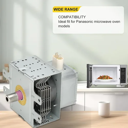 Vista 7 de Magnetrón de microondas 2M261-M32 para el horno de microondas del inversor Panasonic NN-CF771S, reemplaza 2M236-M32, 2M261-M16, prueba del OEM pasada