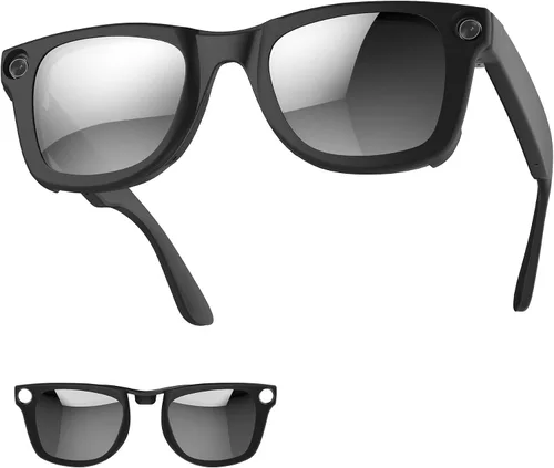 Vista 8 de HiBloks Polarized Clip for Ray-Ban Meta Wayfarer RW4008/RW4012 Large 53-22