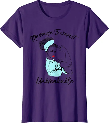 Vista 8 de Camiseta de masaje irrompible para terapeuta de masaje, Blanco, S