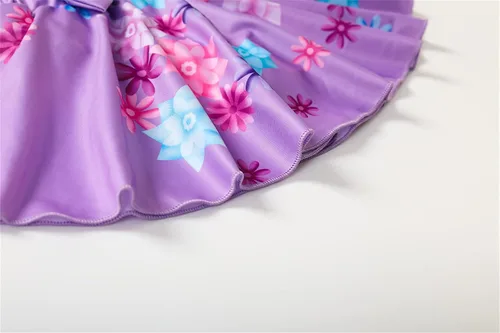 Vista 3 de ATIMIGO Toddler Girls Swimsuit Mirabel Two Pieces Ruffle Isabela Bathing Suit Princess Tankini Swimwear for Little Girls