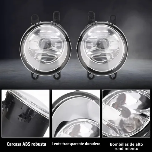 Vista 5 de Conjunto de luz antiniebla compatible con Toyota Venza Camry Corolla RAV4