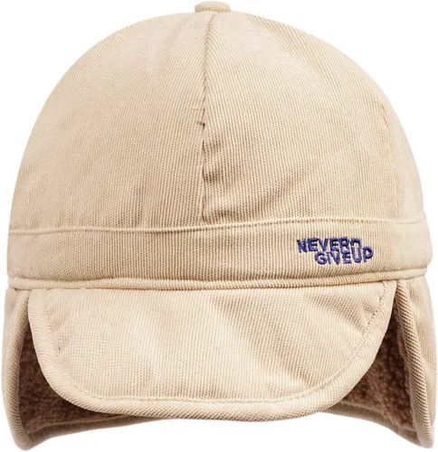 Vista 4 de CLAPE Sombrero de trampero ruso Ushanka, sombrero esquimal cálido piloto, sombreros, orejeras, gorra de béisbol, visera para papá, para esquí al