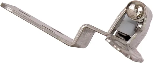 Vista 2 de Bisagra de inserción de níquel satinado de 3/8 pulgadas (10 pares)