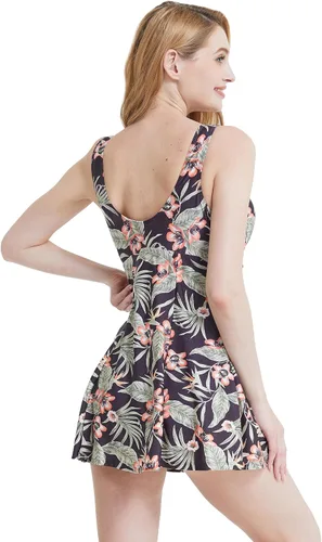 Vista 3 de Wantdo - Traje de baño para mujer con diseño floral