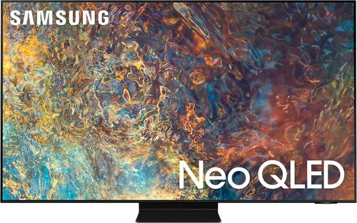 Vista 4 de SAMSUNG Class Neo QLED 4K UHD serie QN90A de 98 pulgadas Mini LED Quantum HDR 64x, sonido de seguimiento de objetos+, ángulo de visión ultra, Smart