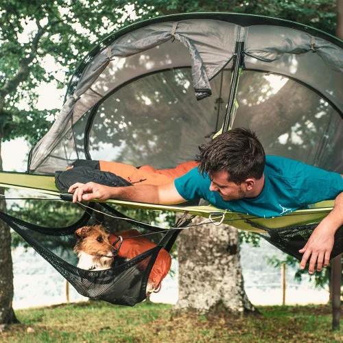 Vista 15 de Tentsile Connect V3 - Hamaca de tienda de campaña para 2 personas, The Original Tree Tent Company, capacidad de 880 libras, casa de árbol portátil