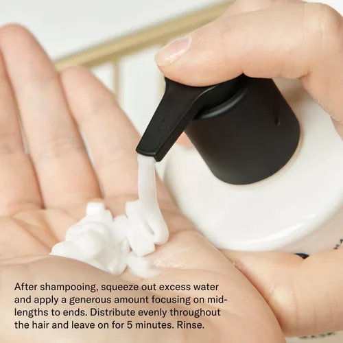 Vista 6 de SEEN Máscara de tratamiento de frizz + reparación, sin fragancia, combate el encrespamiento, repara el daño para un cabello más fuerte, suave