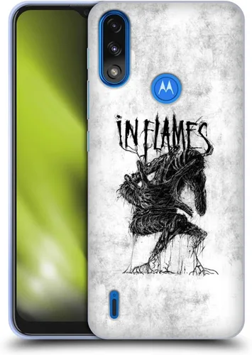 Vista 14 de Head Case Designs Officially Licensed in Flames Adventures Metal Grunge Soft Gel Case Compatible with Moto E7 Power/Moto E7i Power