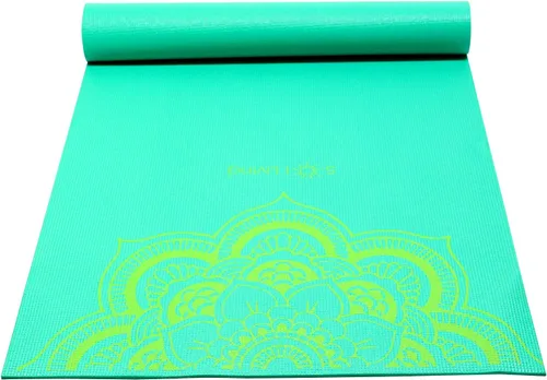 Vista 15 de Sol Living Tapete de yoga de corcho natural, tapete de yoga para estiramiento, pilates, meditación, equipo de gimnasio, antideslizante, portátil