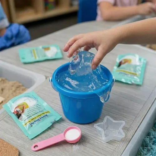 Vista 7 de Polímero superabsorbente de poliacrilato de sodio, paquete de 2 bolsas de 1.76 oz (3.53 oz en total). Ideal para kits de ciencia de bricolaje