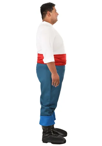 Vista 4 de Disfraz Plus Size de Príncipe Eric de Disney Multicolor