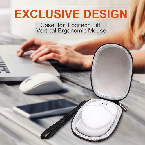 Vista 5 de LTGEM - Funda compatible con mouse inalámbrico Logitech G705/Razer Orochi V2, solo funda