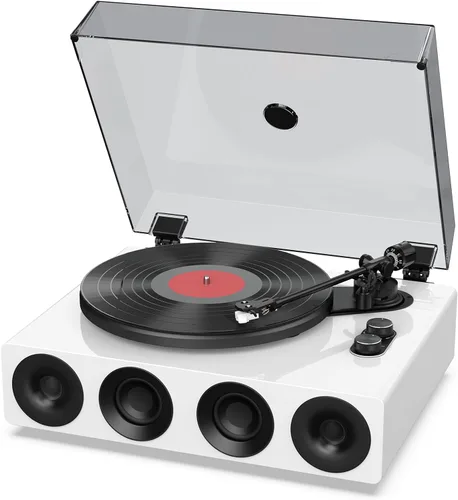 Vista 13 de 1 BY ONE tocadiscos inalámbrico HiFi Nogal