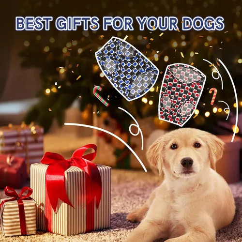 Vista 13 de Camisas hawaianas para perros, de secado rápido, de malla refrescante, de verano, con estampado de coco para perros pequeños, azul y amarillo, XS