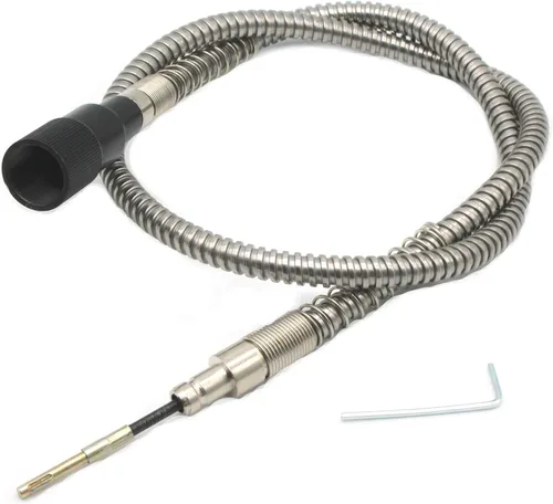 Vista 3 de TMAX Cable de extensión de eje flexible para amoladora de herramientas rotativas 3148