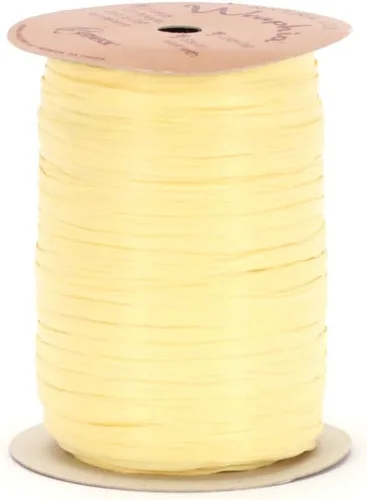 Vista 6 de Berwick Offray Cinta de rafia mate de 1/4" de ancho, verde manzana, 100 yardas, 0.276 in