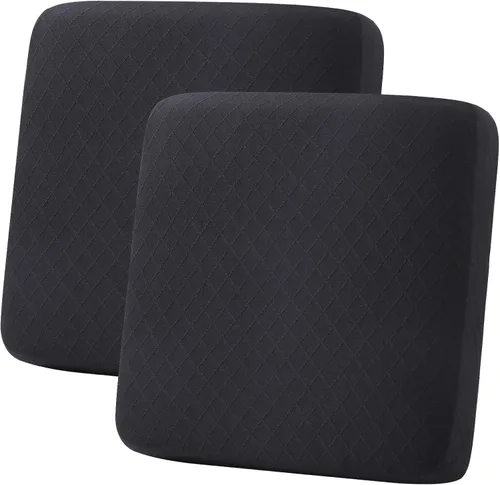 Vista 36 de hyha Fundas de cojín para sofá al aire libre, fundas lavables para sofá seccional, jaspe de diamante, funda elástica para cojín de asiento de sofá
