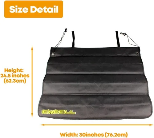 Vista 5 de Encell protector para defensa de cajuela plegable.