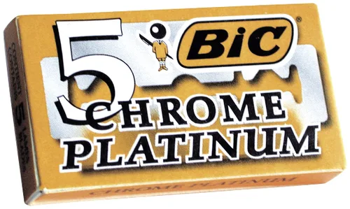 Vista 2 de 50 BIC - Cuchillas de afeitar de doble filo, cromo platino