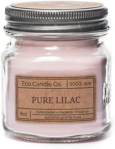 Vista 17 de Eco Candle Co. Vela Reciclada, Gardenia y Guayaba, 6 oz. – Aromas de Gardenia, Jazmín, Guayaba y Verdes Tropicales – 100% Cera de Soja, Sin Plomo