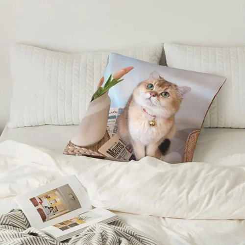 Vista 6 de Funda de almohada personalizada con fotos o texto personalizado de dos lados, funda de cojín personalizada de personajes de anime, funda de almohada