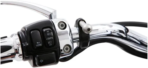 Vista 4 de Ciro 50213 Soporte para teléfono inteligente/GPS para manubrio con cargador (soporte para manubrio negro)