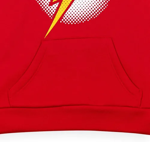 Vista 6 de DC Comics Justice League Superman Batman The Flash - Sudadera con capucha de forro polar para niños pequeños a grandes