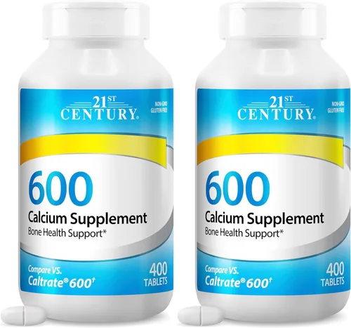 Vista 9 de 21st Century Suplemento de calcio, 600 mg, 75