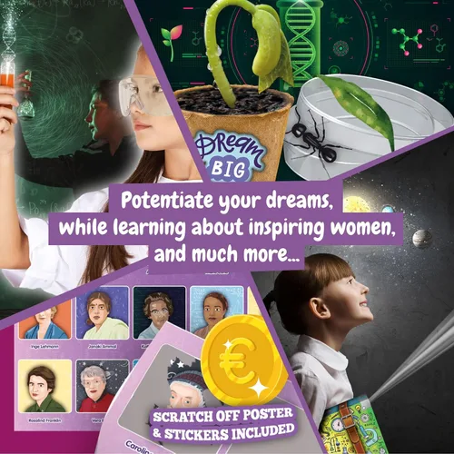 Vista 6 de Science4you Wonder Women - Kit de ciencia con experimentos científicos para niños de 8 a 12 años, juguete para niñas de 8 años en adelante con juego