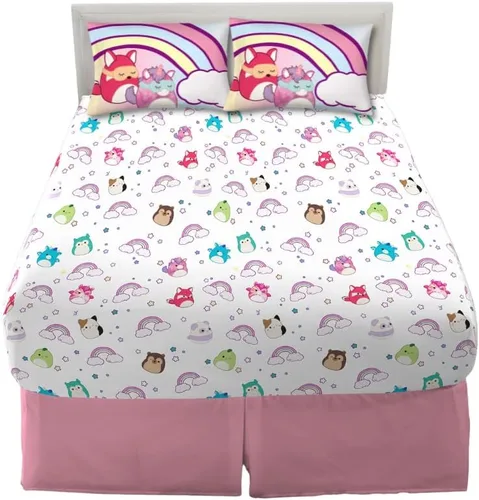 Vista 28 de Franco - Juego de sábanas de microfibra súper suave para niños, tamaño matrimonial, Baby Shark