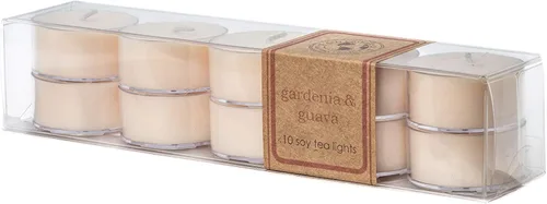 Vista 99 de ECO CANDLE CO. Vela reciclada, té negro y miel, 6 oz. - Aromas de té picante, nuez moscada, miel y naranja - 100% cera de soja, sin plomo, etiqueta