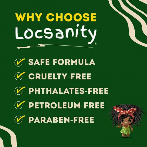 Vista 4 de Locsanity Detox para el cuero cabelludo de rastas - Polvo de limpieza profunda para rastas, acondicionador limpiador - Limpiador natural