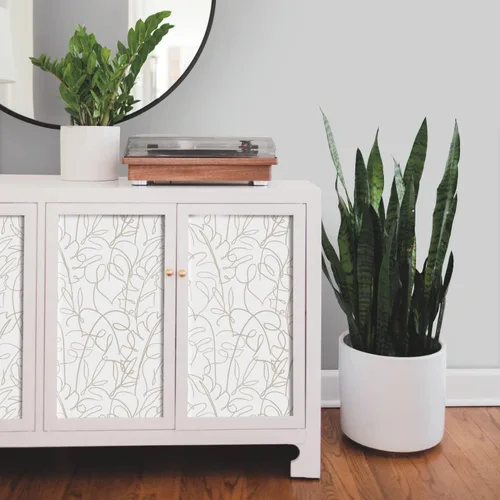 Vista 8 de RoomMates Tamara Day RMK12578RL Papel pintado natural tropical Signature