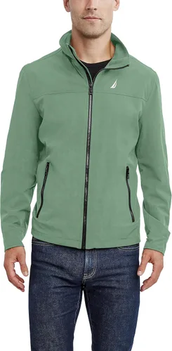 Vista 15 de Nautica - Chaqueta bomber de golf para hombre, ligera, con cremallera completa, cortavientos, atlética, para exterior Ártico Ártico