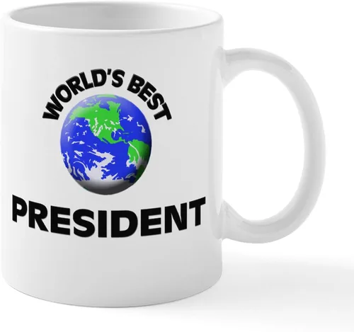 Vista 15 de CafePress MR. PRESIDENT - Taza de café de cerámica (11.0 fl oz)