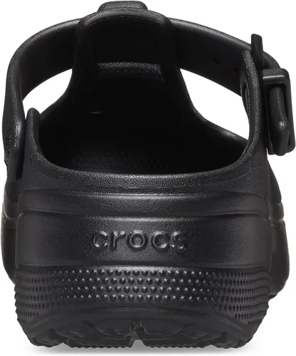 Vista 2 de Crocs Zuecos clásicos Mary Jane para mujer Negro
