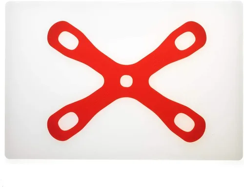 Vista 6 de Mercer Culinary M18931 - Tablero Buddyz, 12 pulgadas x 18 pulgadas, rojo