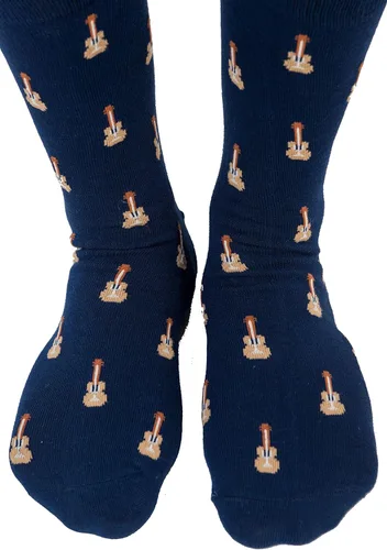 Vista 2 de Calcetines para hombre, calcetines divertidos de regalo para mujer, novedosos y divertidos calcetines de regalo para papá, calcetines para mamá