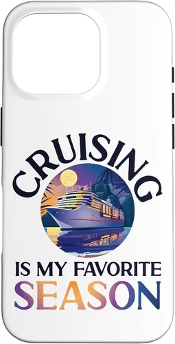 Vista 20 de iPhone 16 Cruise Ship Vacation Girl Cruising Is My Favorite Season Case