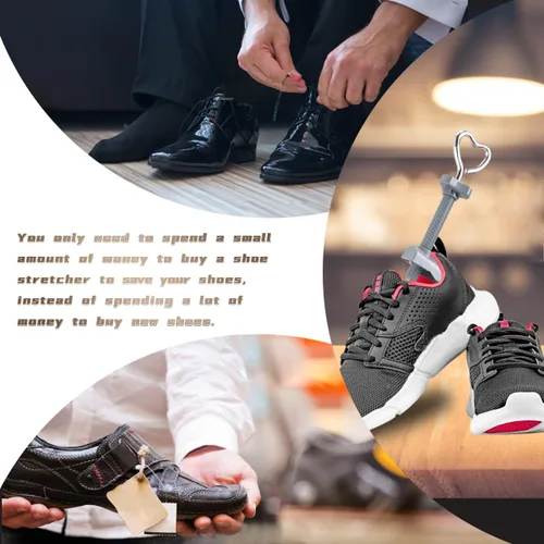 Vista 6 de Camilla de zapatos para hombres y mujeres, expansor de zapatos de 4 vías, resuelve los problemas de juanetes y otros problemas de pies causados por