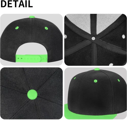Vista 7 de QIZYOQA Valentine's Day Angel Snapback Hats for Men Women Hat Baseball Cap Flat Bill Visor White Hat