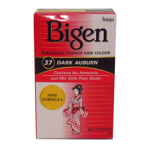 Vista 48 de Bigen - Tinte permanente en polvo, castaño claro #46, 0.21 onzas
