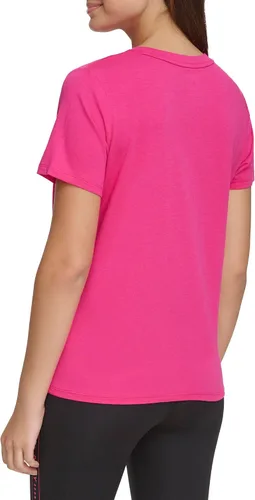 Vista 4 de DKNY Women's Summer Tops Short Sleeve T-Shirt