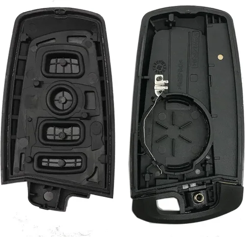 Vista 5 de Funda para llavero inteligente con control remoto para BMW 1 3 4 5 6 7 F Series X3 X5 M2 M5 F10 235ix 320 Funda para llavero (negro)
