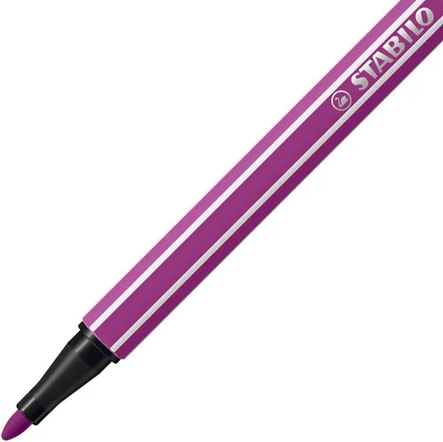 Vista 3 de STABILO Pen 68 - Bolígrafo con punta de fieltro de calidad premium, cartera de 6 colores de neón