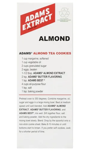 Vista 7 de Adams Extract Extracto de almendras natural y artificial, sin gluten (1.5 onzas líquidas (paquete de 1))